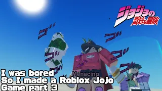 I was Bored, So I added My Favorite Stand to my Roblox Jojo Game