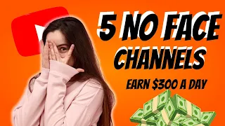 5 No Face YouTube Channels Examples