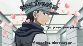 ging freecss being my favorite character for 5 minutes and 24 seconds