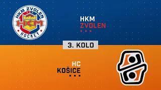 3.kolo finále HKM Zvolen - HC Košice HIGHLIGHTS