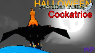 страшилка на хеллоуин Кокатрис в семье птиц | roblox feather family Cockatice | Multikplayer