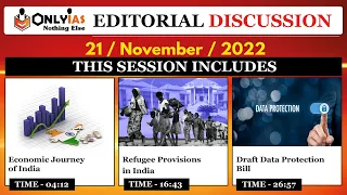 21 November 2022, Editorial & Newspaper Analysis, Future of Indian Economy, Place for Refugees