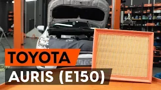 Как заменить воздушный фильтр двигателя на TOYOTA AURIS 1 (E150) [ВИДЕОУРОК AUTODOC]
