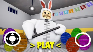 9/10 EGGS LOCATION in BARRY'S PRISON RUN! (EASTER UPDATE) Obby - Full Gameplay | ROBLOX