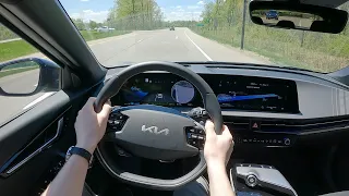 2022 Kia EV6 GT-Line RWD - POV Test Drive (Binaural Audio)