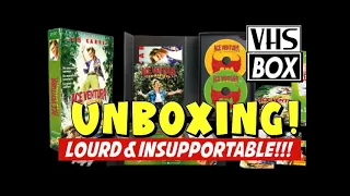 ACE VENTURA EN AFRIQUE ★ INSUPPORTABLE!!! UNBOXING VHS/BOX COLLECTOR BLU-RAY ESC + POINT COLLECTION!