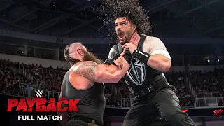 FULL MATCH: Roman Reigns vs. Braun Strowman: WWE Payback 2017