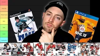 Ranking EA Sports NHL Video Games