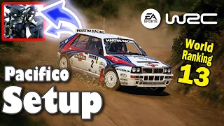 [WRC] World Rank 13 / Setup, Rally Pacifico, Day Clear Dry, Lancia Delta HF Integrale / Fanatec DD2