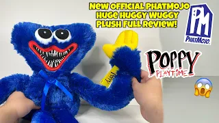 New Official Poppy Playtime Huge Huggy Wuggy PhatMojo Plush Full Review Series 1!!!