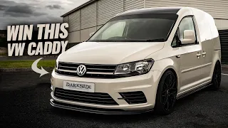 WIN THIS ASCOT GREY VW CADDY!