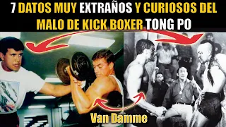 ENTRENABA a VAN DAMME para KickBoxer! 7 Datos QUE NO SABES DE TONG PO y su vida Después