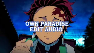 Own paradise Edit audio #recommended #edit #audio #ownparadice