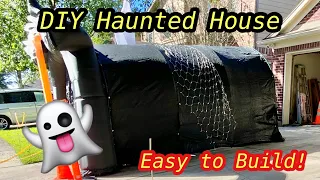 DIY Haunted House Walk Through Halloween 2021!