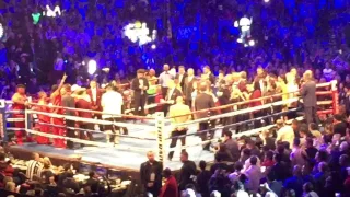 at#pacquiaovargas ##pacquiao #vargas #boxing #champions introduction w/ Pia ms universe