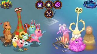 Original Island And Magical Nexus Island Monsters Sound Comparison ~ My Singing Monster