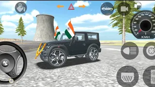 Indian cars driving 3d short video Thar attitude song ll