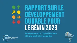 Launch of the Benin Sustainable Development Report 2023