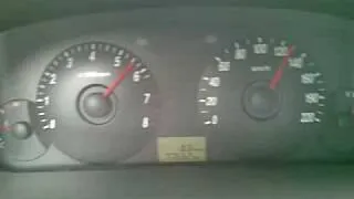 Elantra XD 1.8MT 0-160 km/h