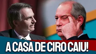 O FIM DA CARREIRA POLÍTICA DE CIRO GOMES QUE AO FICAR NO 4º LUGAR CORREU P/ O COLO DE LULA.