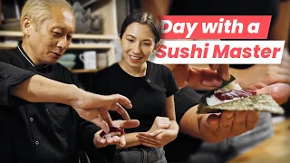I Spent a Day with a Japanese Chef: From Tsukiji Fish Market to Sushi