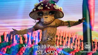 My Top 10 Performances | Masked Singer | SEASON 4