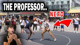 Reacting to THE PROFESSOR Exposing Hooper's As a NERD at VENICE BEACH!  *BREAKS ANKLES*