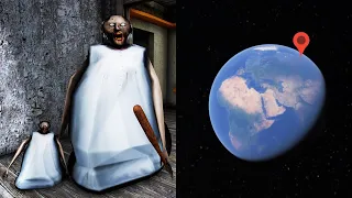 Granny on Google Earth !