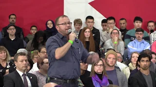 Estevan man questions Trudeau on carbon tax