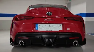 GR Supra 2.0 cold start (stock exhaust)