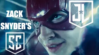 The Flash reverses time to stop the destruction of Earth-  Justice League Zack Snyder's Cut