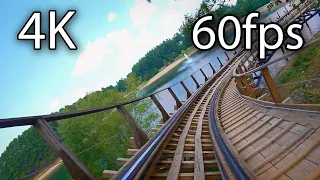 Raven front seat on-ride 4K POV @60fps Holiday World