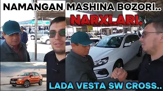 1-APREL #LADA VESTA SW CROSS LADA X-RAY ZAZ FORZA NARXLARI 2024.NAMANGAN MASHINA BOZORI..AVTO TRENT