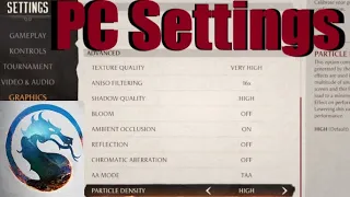 MK 1 Most optimal PC settings Full Guide