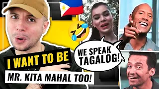 FILIPINO TAGALOG vs FAMOUS CELEBRITY | CAN THEY SPEAK TAGALOG PROPERLY? | HONEST REACTION