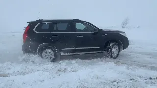 HAVAL H9 2.0 TURBO 2015 OFF ROAD IN SNOW.(georgia)