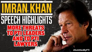 Chairman PTI Imran Khan's Speech Highlights with English Subtitles | 30 May 2023