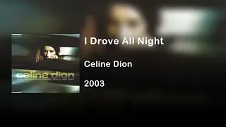 Celine Dion - I Drove All Night | Letra Inglés - Español