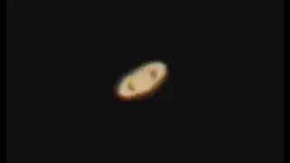 Сатурн в противостоянии 21 июля 2020, МКС несётся по-небу и Юпитер со спутниками увеличение 125 крат