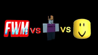 FWM vs 2007 roblox (very cool) vs Super Nostalgia Zone