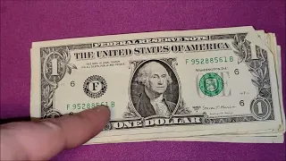 MISPRINT FOUND! Bill Searching for Rare Banknotes Star Notes and Fancy Serial Numbers