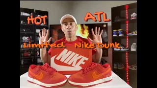 NIKE DUNK LOW "ATL" SUPER LIMITED ON FOOT REVIEW #nike #fashion #nikedunk