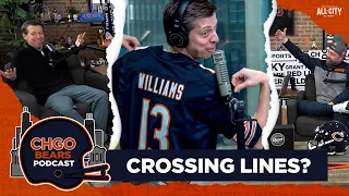 Did Danny Parkins cross a line by wearing a Caleb Williams Bears jersey? | CHGO Bears Podcast