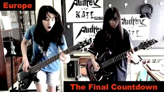 #Europe -The Final Countdown - guitar + bass cover #ヨーロッパ