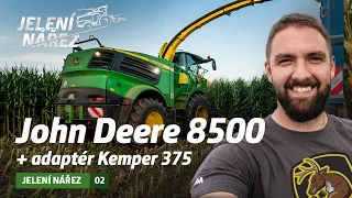 JELENÍ NÁŘEZ 2022: Sklízíme se Zdendou | Očima řezačkáře z řezačky John Deere 8500! | 02