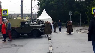 День московского транспорта  Военные