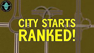 Best City Starts RANKED!  -  How to start a city in Cities Skylines (no mods required)