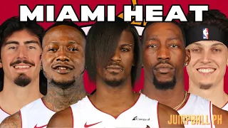 MIAMI HEAT OFFICIAL ROSTER 2023-2024 NBA SEASON