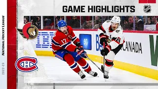 Senators @ Canadiens 2/25 | NHL Highlights 2023