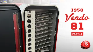 Installing the Crank Handle, Bottle Rack & Shelves [Part 10: Restoring a 1958 Vendo 81 Coke Machine]